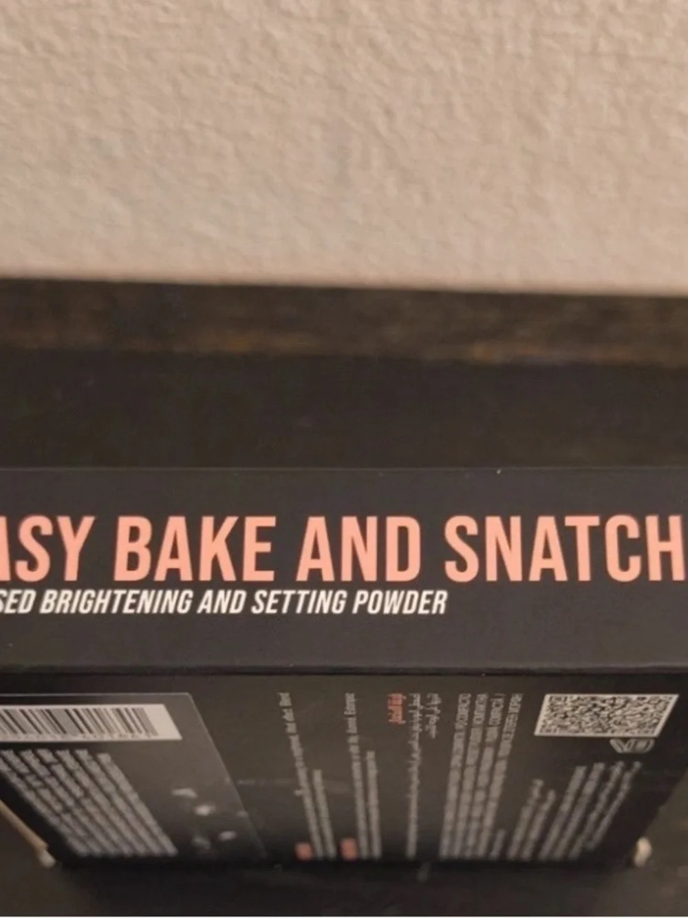 HUDA BEAUTY Easy Bake and snatch Pressed Setting powder POUND CAKE Vegan NIB
